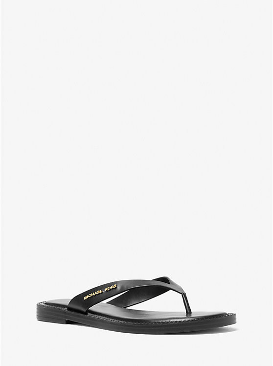 Koko Leather Flip Flop | Michael Kors US