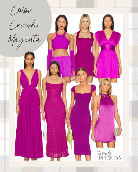 Color Crush : Magenta

Magenta dresses - magenta outfits - spring dresses - trendy fashion - spring colors 

#LTKstyletip #LTKSeasonal