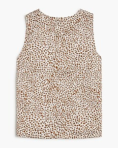 Printed button-back shell | J.Crew Factory