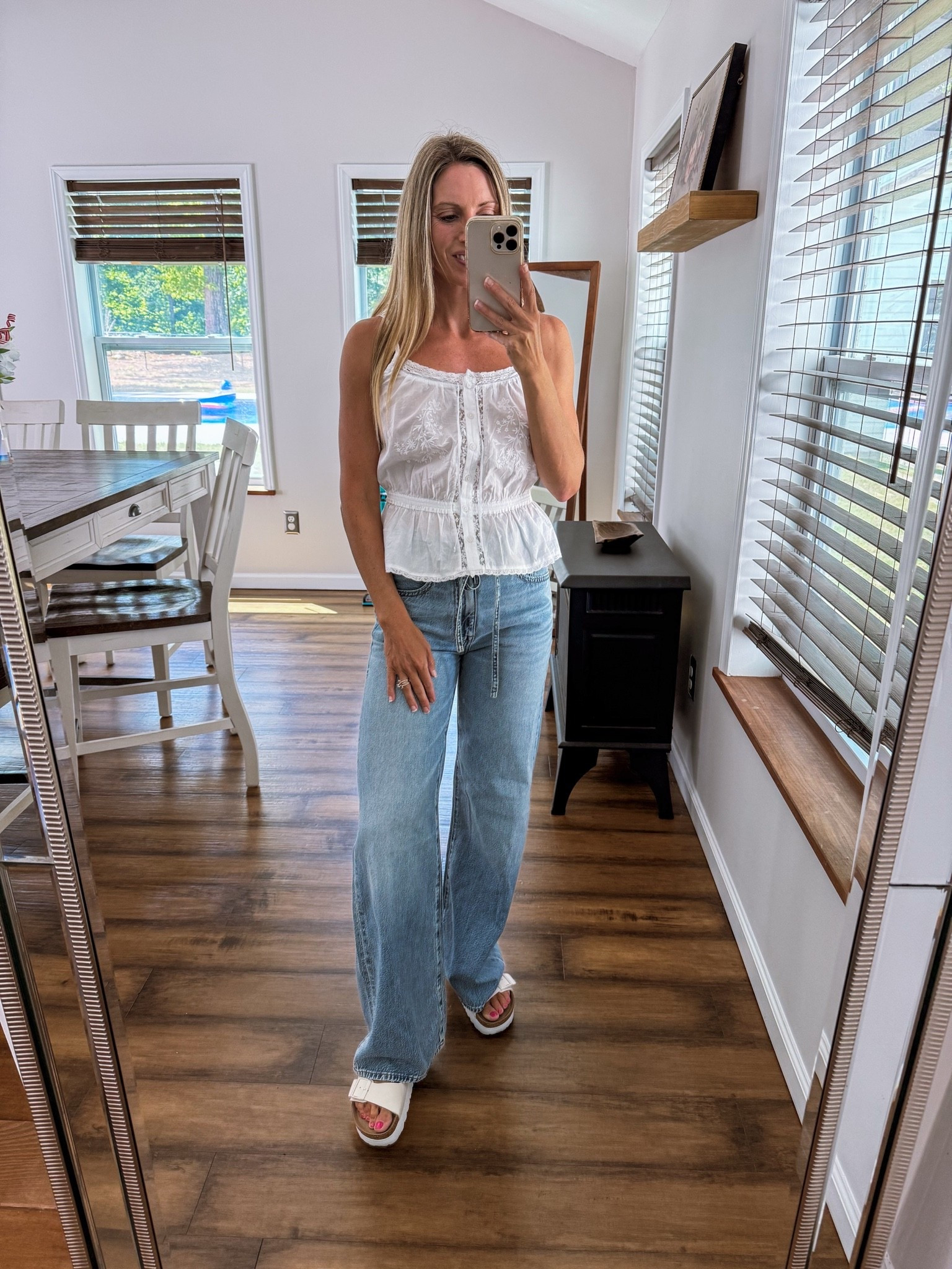 Madewell jeans, tank top , target top , casual summer outfit

#LTKSaleAlert #LTKPetite #LTKSeasonal