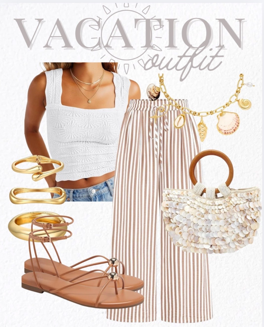 Comfort meets style at the beach 🐚🌊
#vacationoutfit #vactionstyle #beachoutfit

#LTKTravel #LTKootd #LTKTall