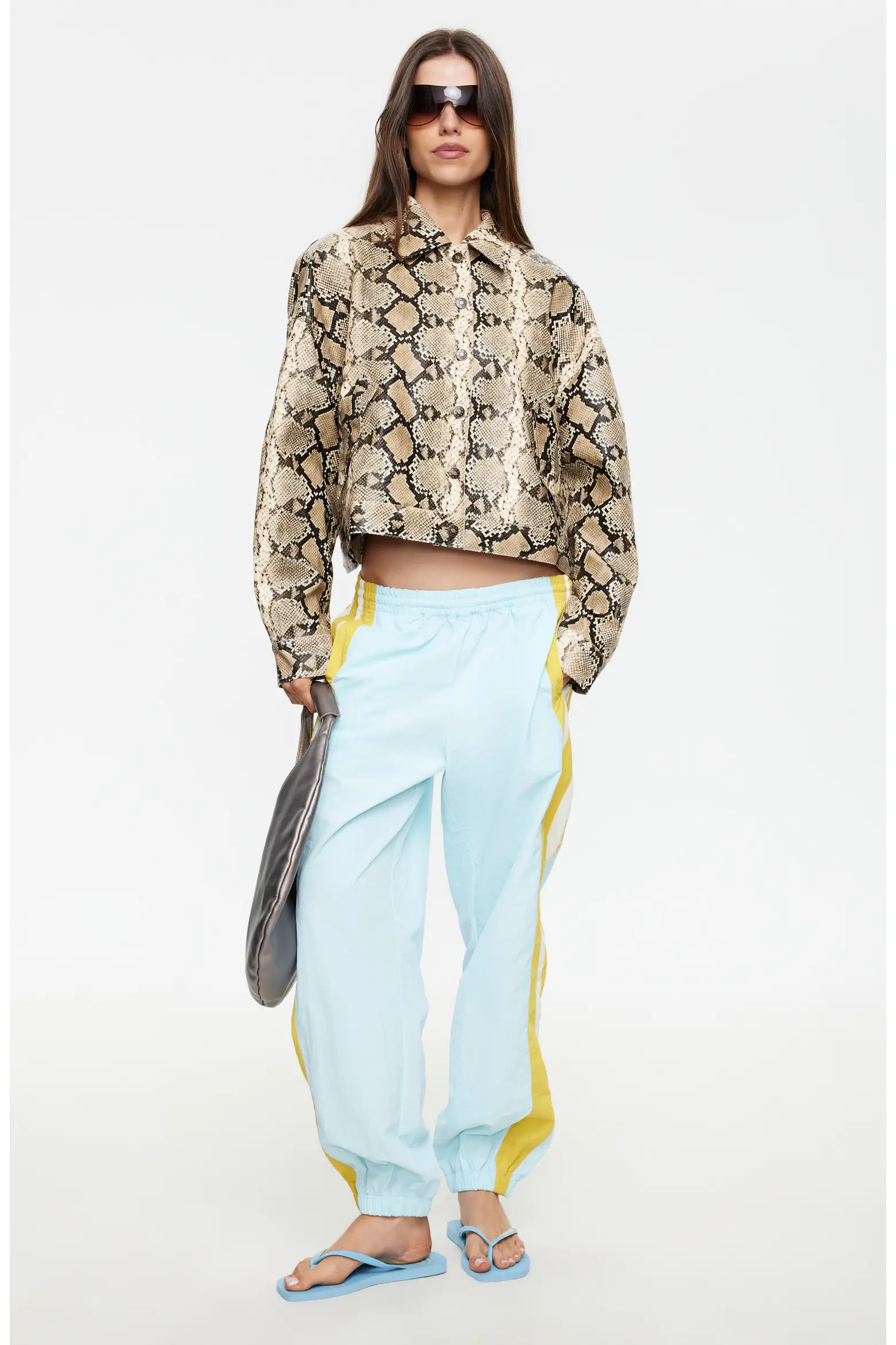 LIONESS Angel Faux Snakeskin Jacket (Women) | Nordstrom | Nordstrom