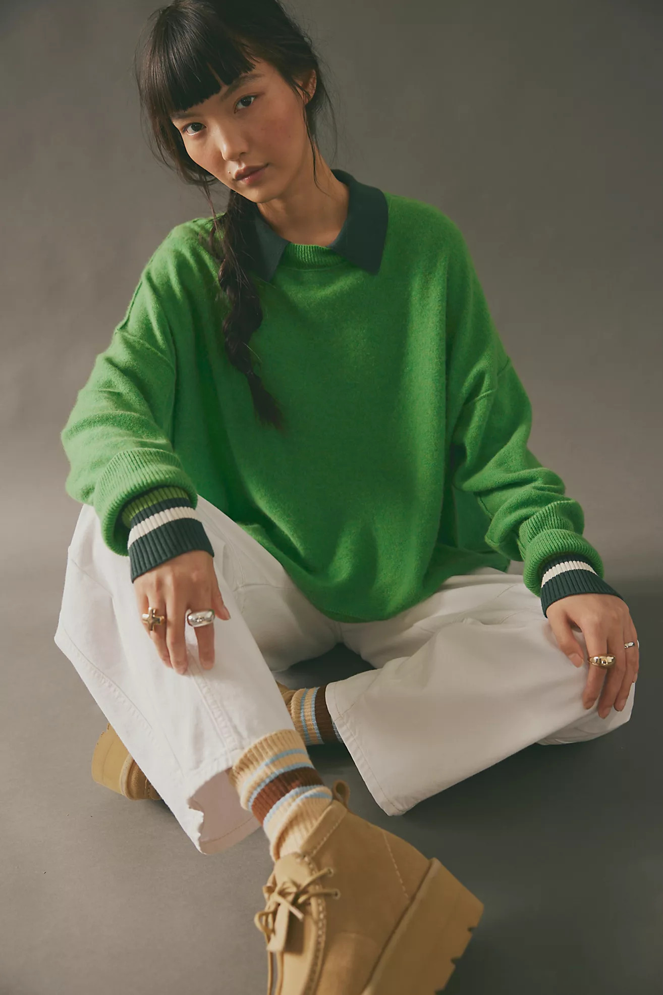 Tomorrow Cashmere Crewneck | Free People (Global - UK&FR Excluded)