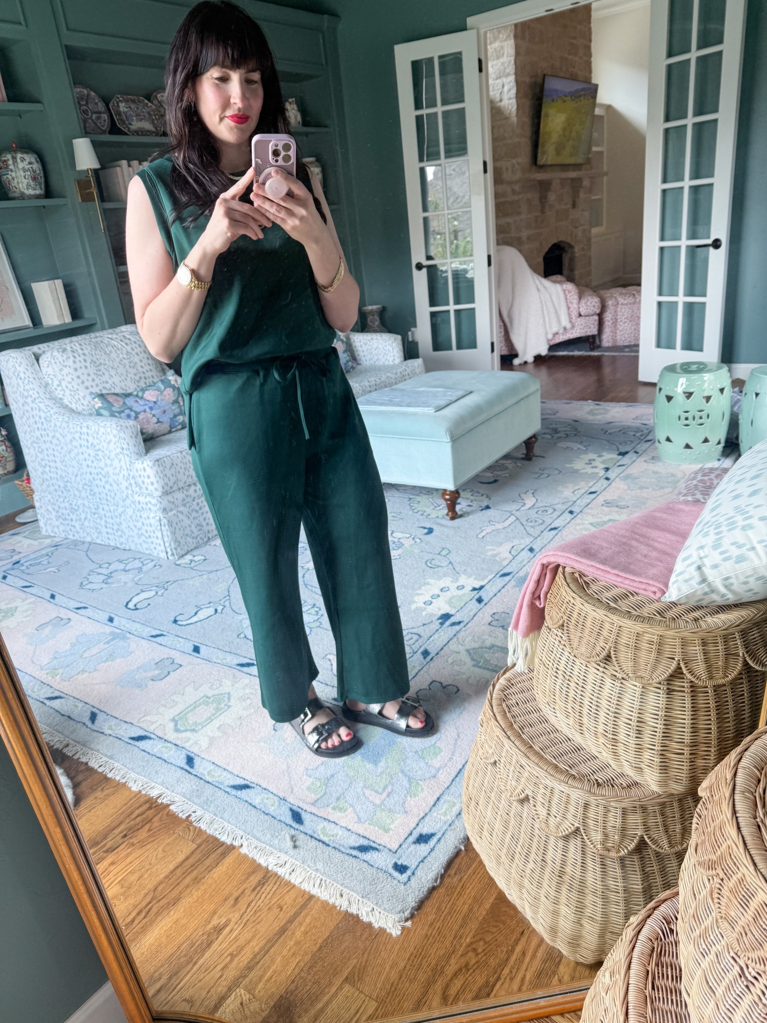 Pine green Amazon two piece set 

#HOCWinter

#LTKOver40 #LTKFindsUnder50 #LTKTravel