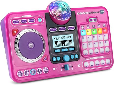 VTech Kidi Star DJ Mixer, Pink | Amazon (US)