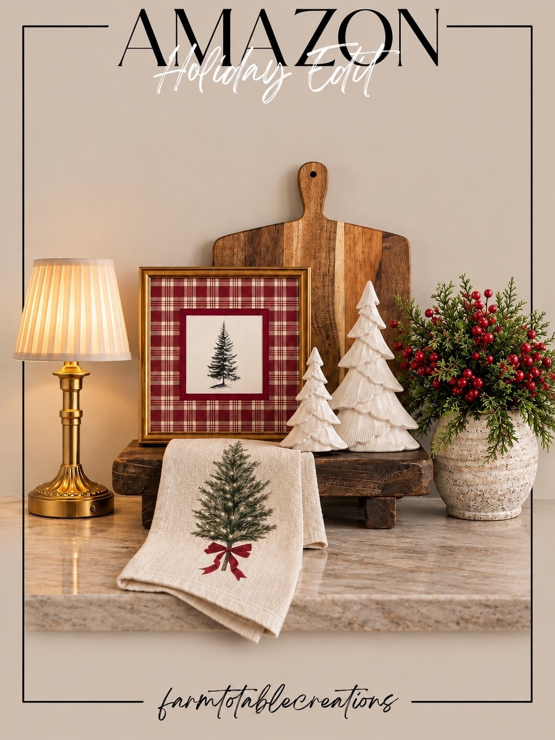Amazon Holiday Edit 🎄

These Amazon holiday finds are making me so ready for Christmas! I love the mix of warm woods, classic Christmas plaid, little trees and those gorgeous seasonal touches. Such an easy way to bring a little Christmas magic into the kitchen. 🤎

#AmazonHome #AmazonFinds #ChristmasDecor #HolidayDecor #ChristmasKitchen

#LTKHome #LTKSaleAlert #LTKSeasonal