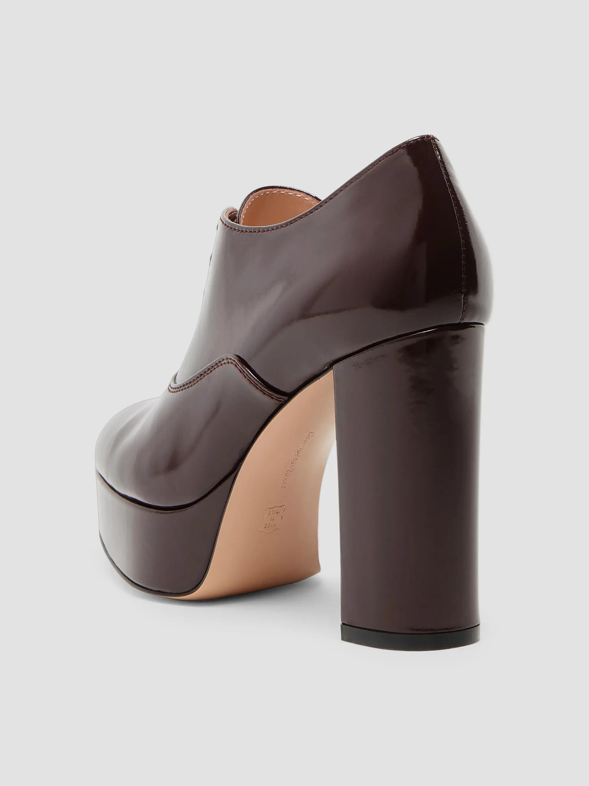 Gianvito Rossi Vicky Nuit 70MM Patent Leather Pumps | Saks Fifth Avenue | Saks Fifth Avenue