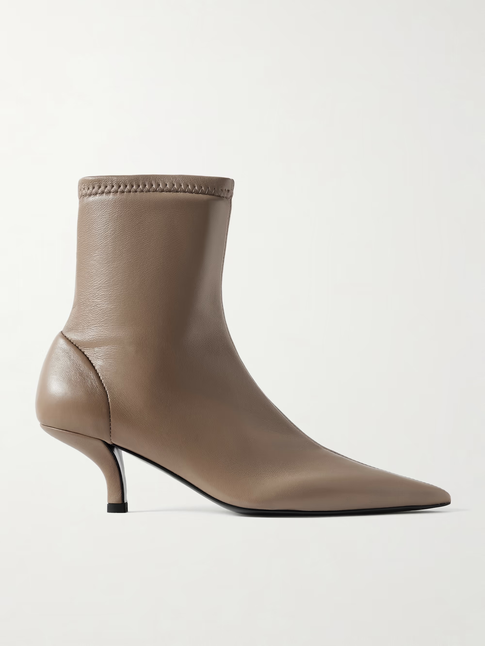 The Heeled Sock leather ankle boots | NET-A-PORTER (UK & EU)