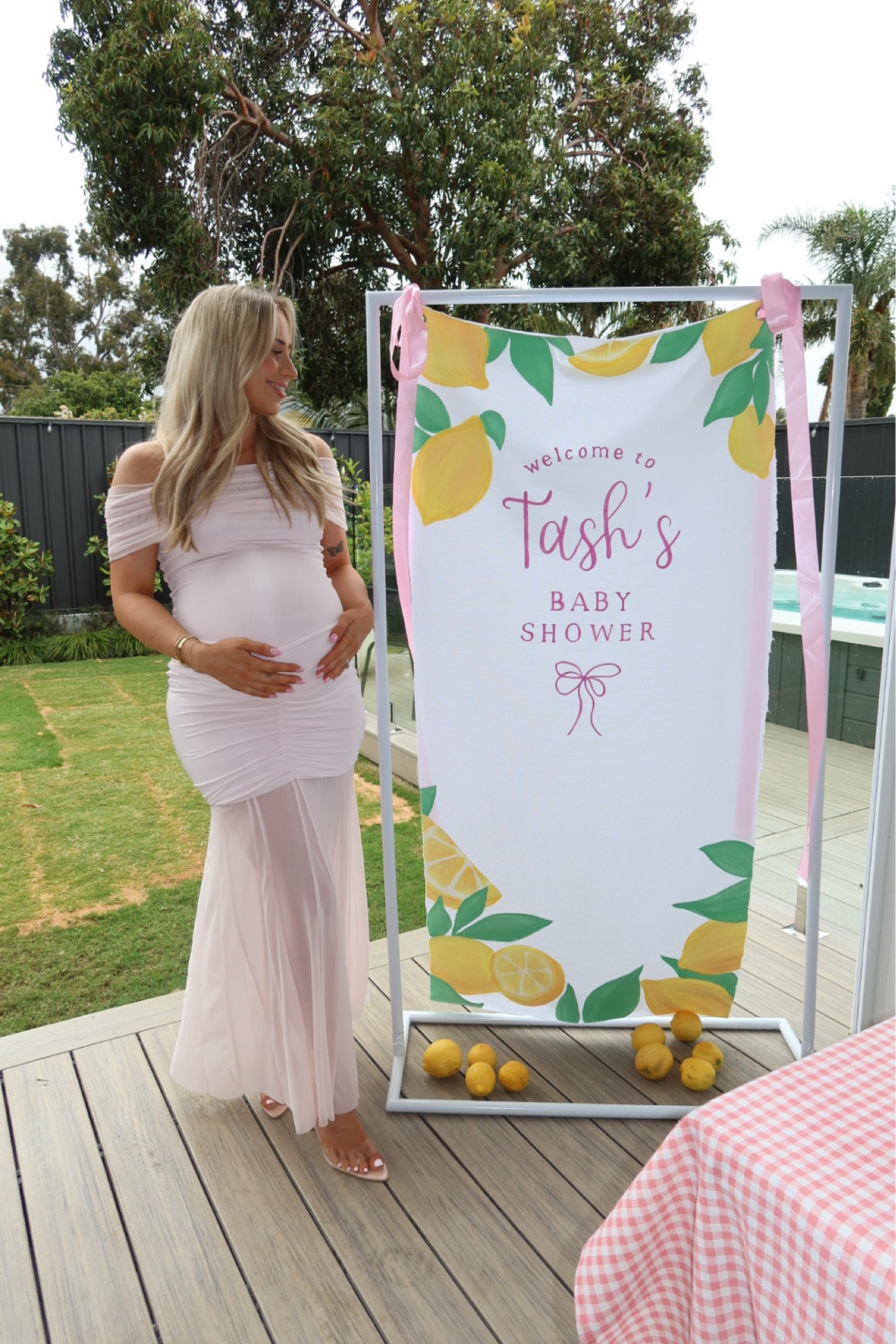 The perfect baby shower dress 💞
I wear a size M

#LTKmaternity #LTKaustralia #LTKpartywear