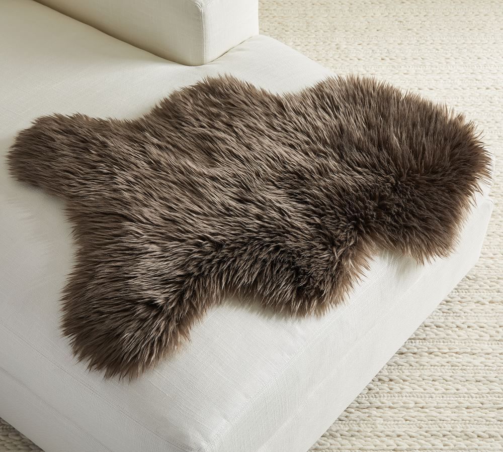 Luxe Faux Fur Hide | Pottery Barn (US)