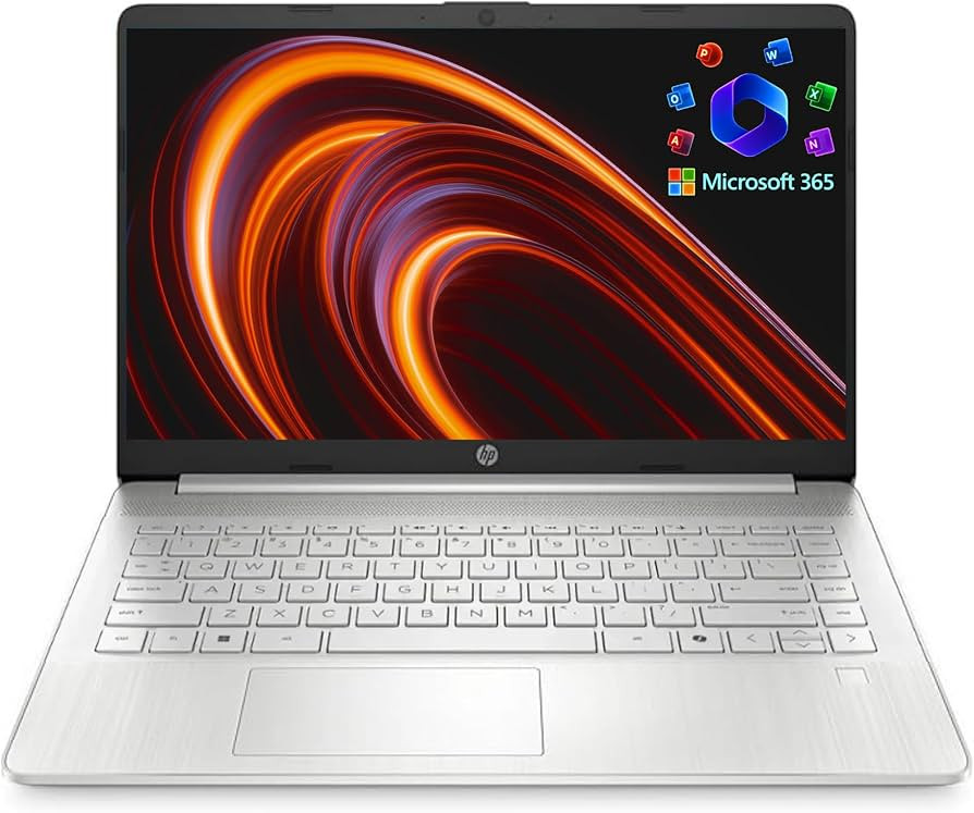 HP Ultra Slim Laptop for Students and Business | 1 Year Office 365 | 1.1TB Storage (1TB Cloud and... | Amazon (US)