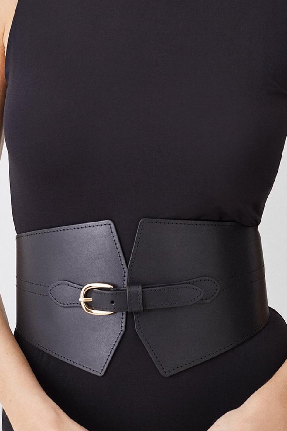 I love how stylish and futuristic this belt is. I like belting it to hide unwanted bulges and to add structure to the waist. Great find! #belt #accessories #corsetbelt

#LTKstyletip