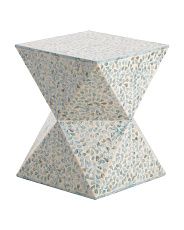 Mother Of Pearl Floral Table | TJ Maxx