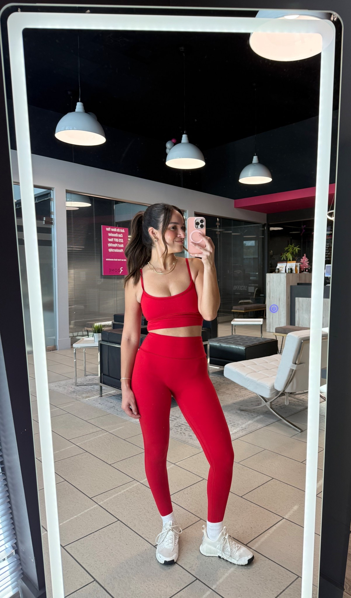 New Abercrombie active wear is so freaking good! Wearing a small on both leggings and top

Activewear 
Matching set 
Pilates outfit 
Gym outfit 

#LTKfitnessgoals #LTKActive