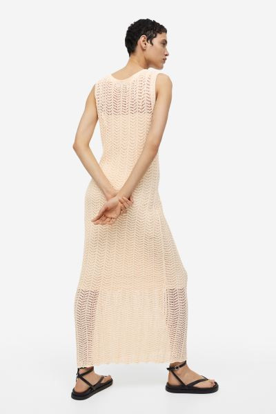 Crochet-look knitted dress | H&M (UK, MY, IN, SG, PH, TW, HK)