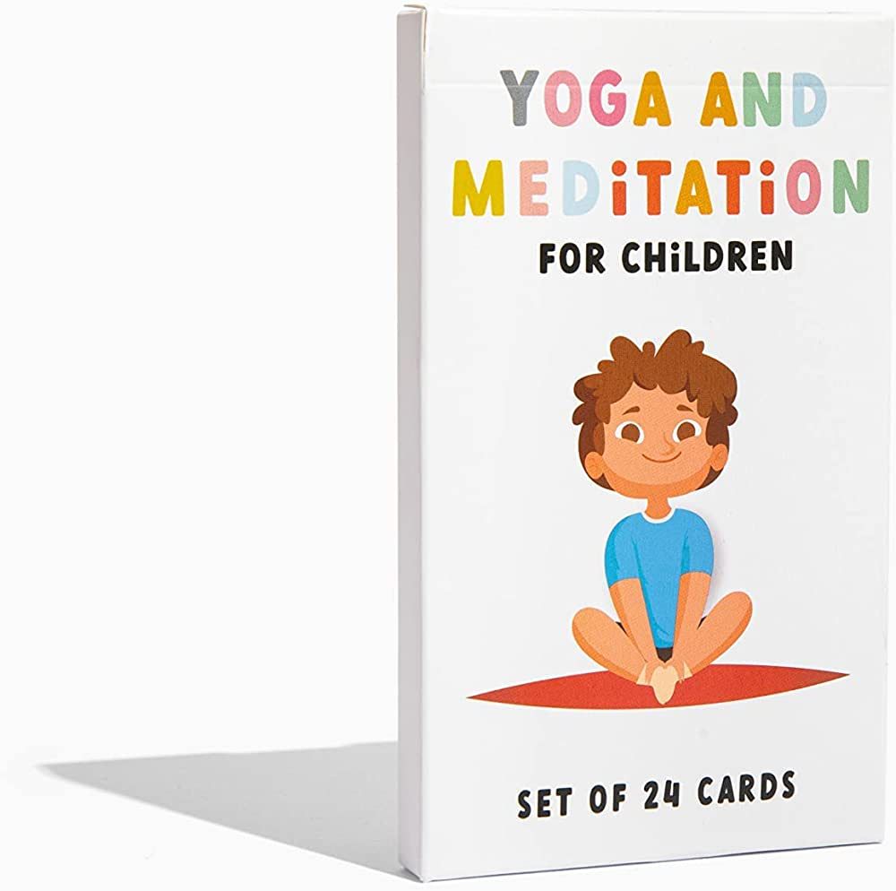 The School of Mindfulness- Intro to Yoga and Meditation Deck for Children, Set of 24 Poses and Ea... | Amazon (US)