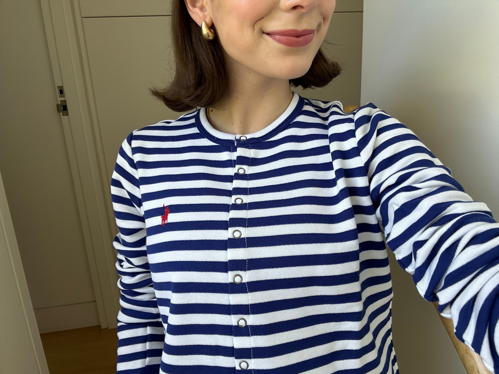 RALPH LAUREN STRIPED FRENCH TERRY CARDIGAN

#LTKspring #LTKworkwear #LTKaustralia
