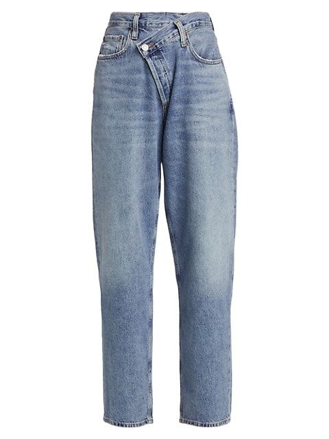 Criss Cross Wide-Leg Jeans | Saks Fifth Avenue