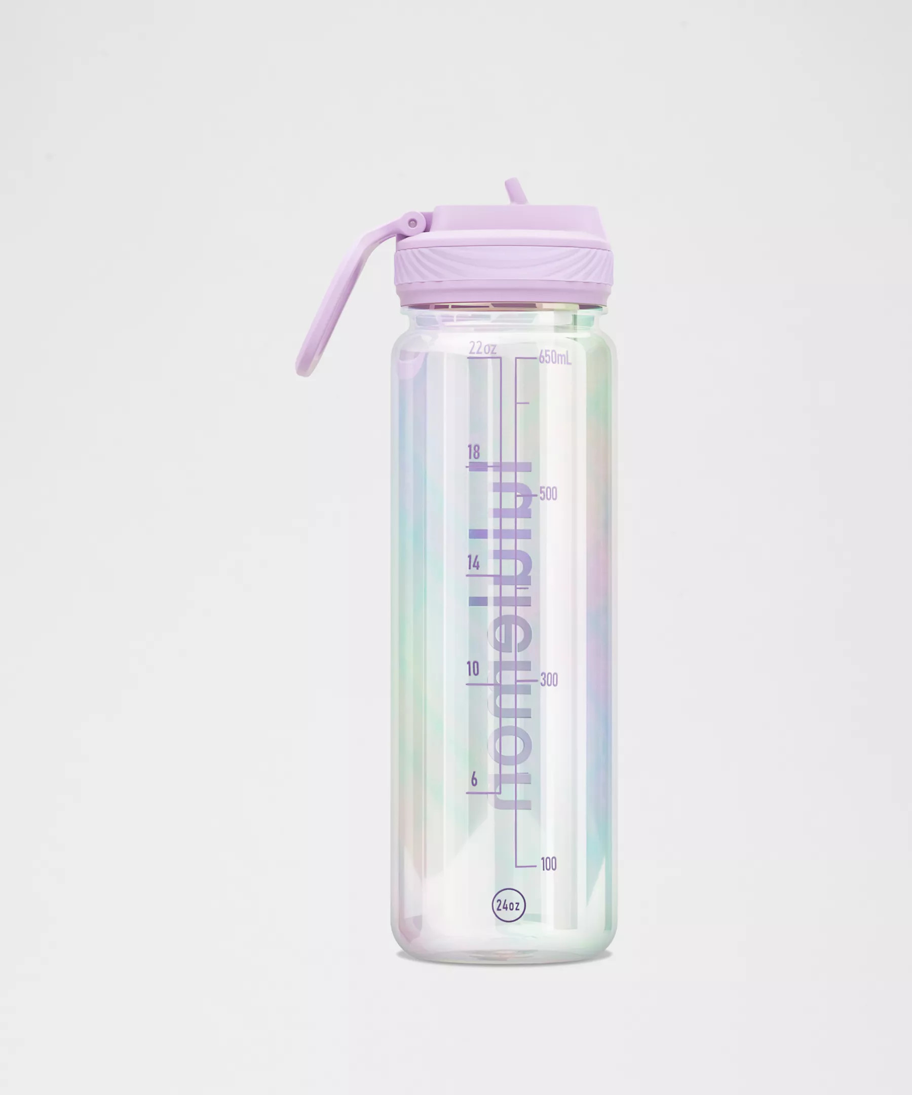 Back To Life Clear Bottle 24oz Straw Lid | Lululemon (US)