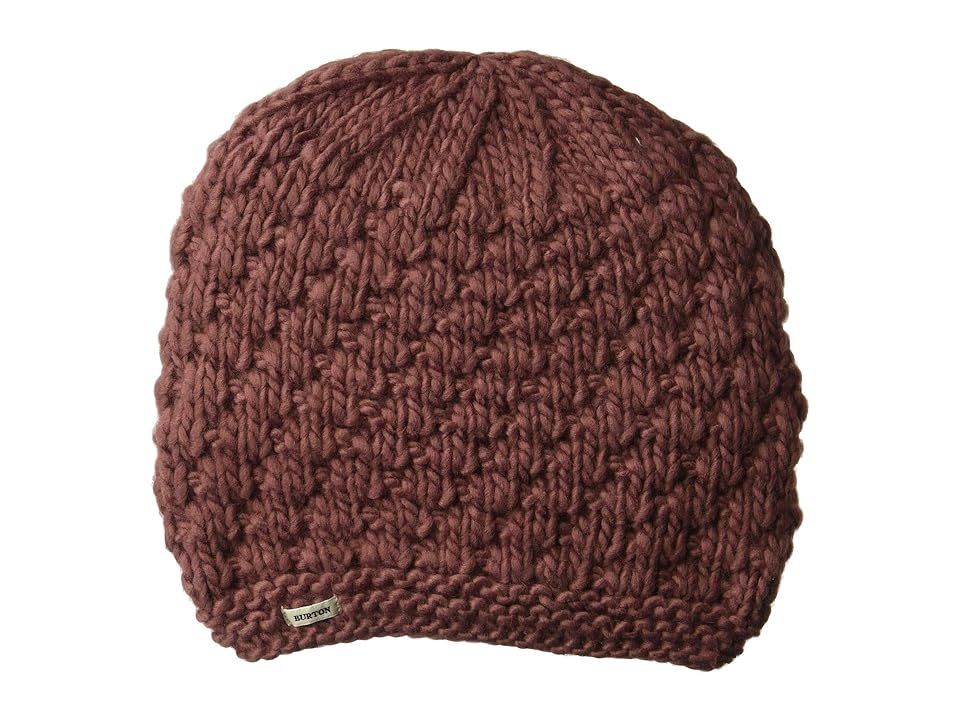 Burton Big Bertha Beanie (Rose Brown) Beanies | Zappos