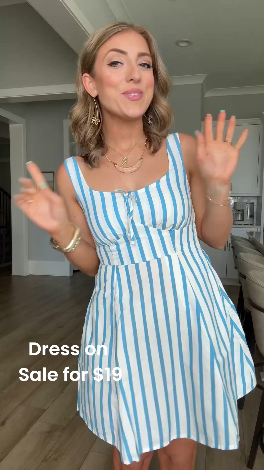 Okay this one screams coastal spring 💙 this Old Navy striped dress is lightweight, flattering, and has the cutest feminine fit. Perfect for vacations, brunch, or everyday wear. Such an easy one-and-done outfit and it’s currently on sale 🙌 dress on sale for $19!!

#oldnavydress #stripedstyle #coastalstyle #springoutfits #vacationoutfit #affordablestyle #everydayfashion #momlooks #summerstyle #oldnavyhaul #salefind

#LTKSaleAlert #LTKPetite #LTKootd