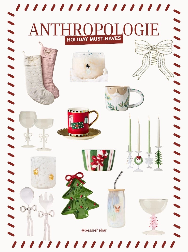 Anthropologie holiday must-haves 🎄 (up to 40% off!) // holiday decor, holiday season items, festive home decor 

#LTKwinter #LTKhome #LTKholiday