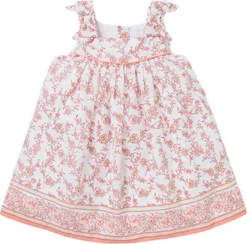 Baby Girls Floral Border Dress | Nordstrom