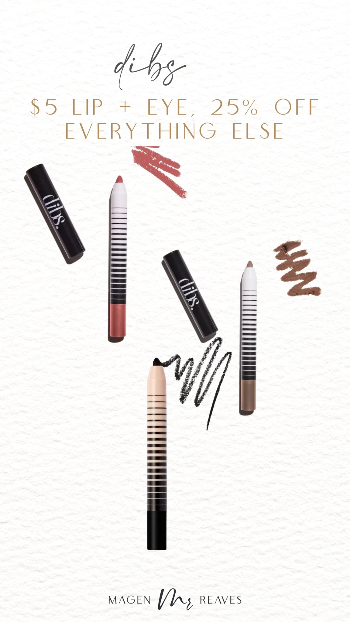 $5 lip and eye liners plus 25% off everything else!!!!

#LTKCyberWeek #LTKsalealert #LTKGiftGuide