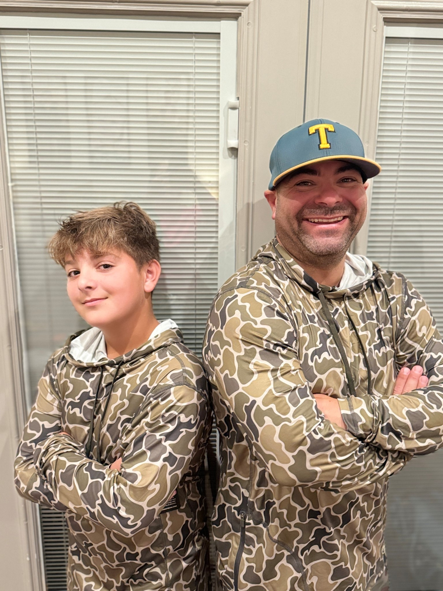 Camo dri fit hoodies 😍🤩
Son wearing a small and husband wearing a large 

#LTKootd #LTKMens #LTKSaleAlert