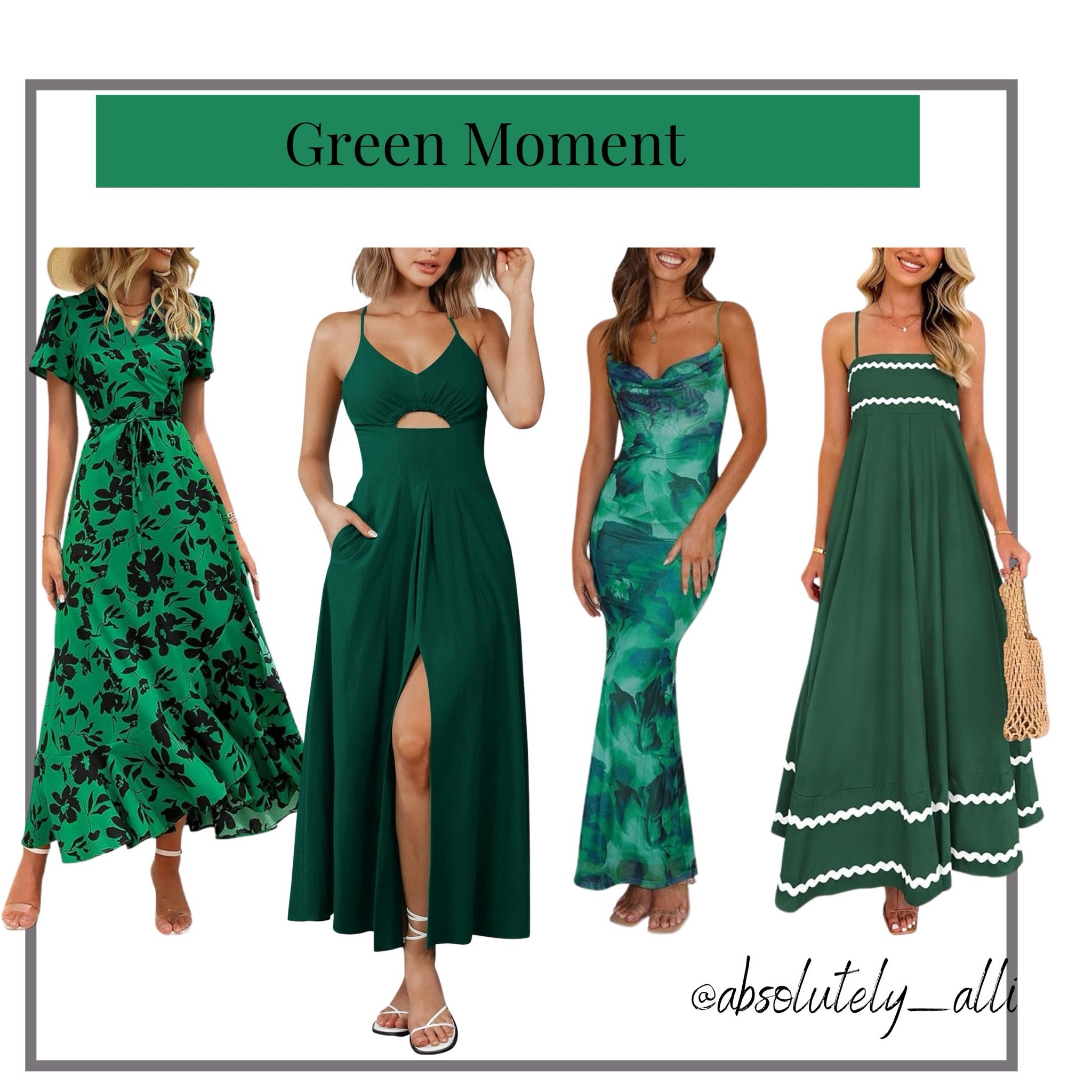 Green dress | green summer dress | summer outfit | wedding guest outfit | maxi dress | vacation dress 

#LTKSummerEdit #LTKOver40 #LTKFindsUnder50
