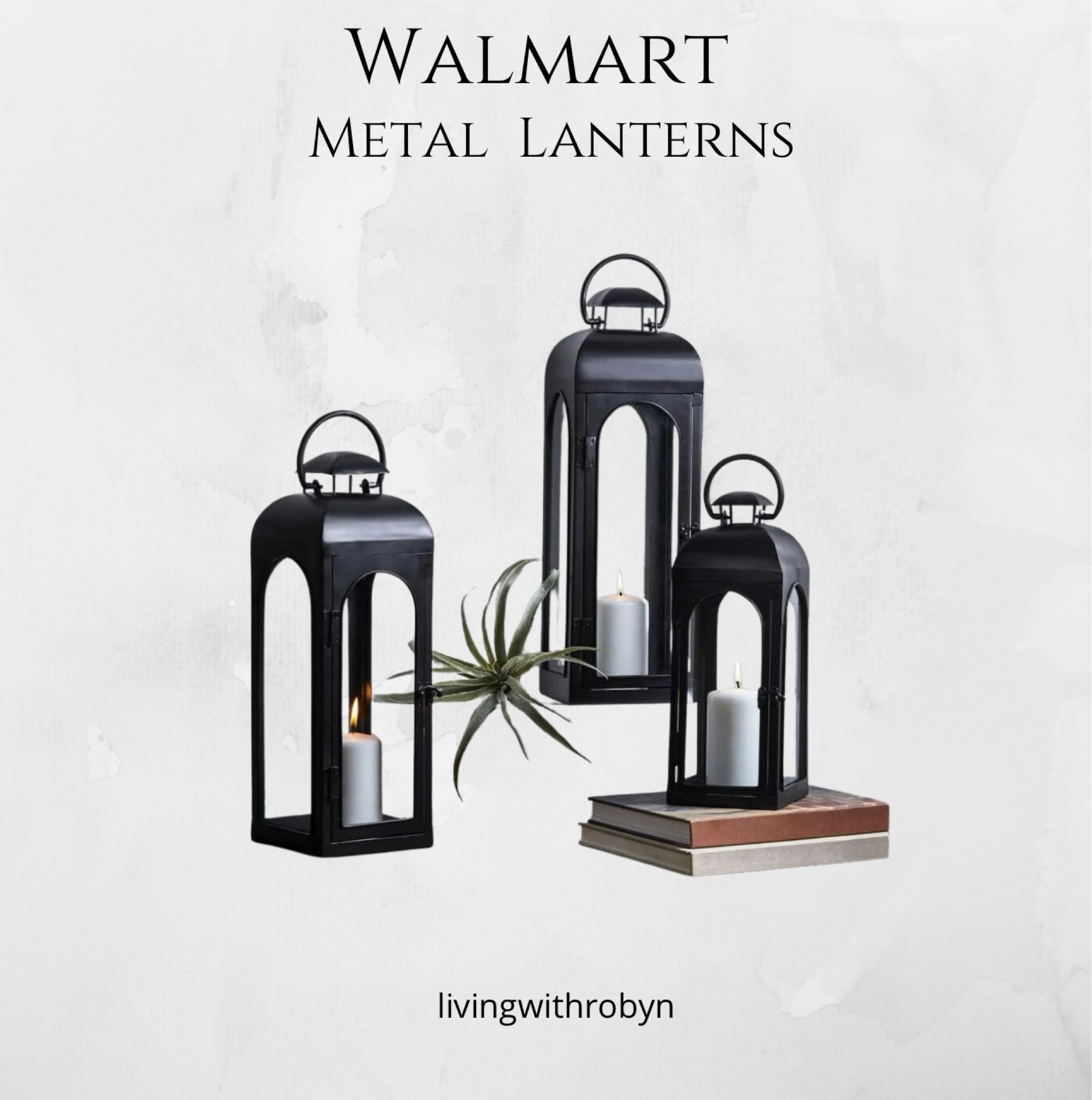 Walmart Outdoor Lanterns 
Outdoor Decor 
Modern Home Decor 
Better Homes and Garden Decor 

#LTKHome #LTKSeasonal