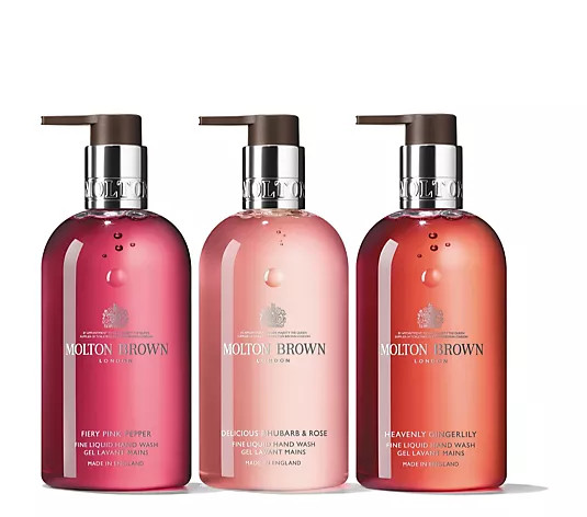 Molton Brown 3 Piece Hand Wash 300ml Collection - QVC UK | QVC UK