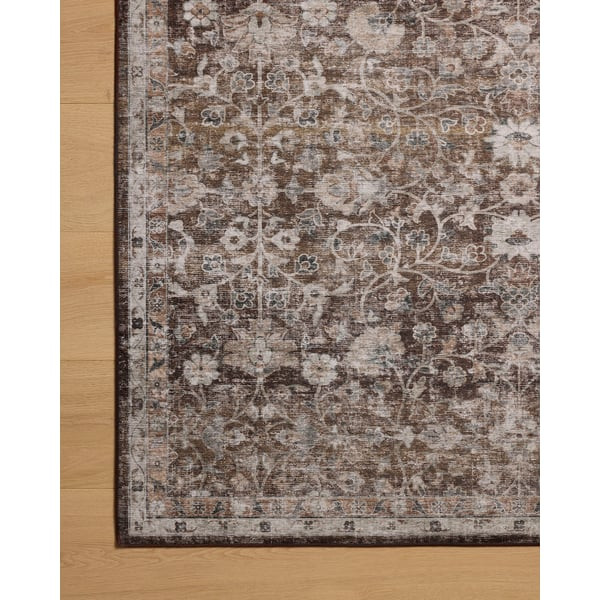Josie Washable JOS-02 Earth/Natural Area Rug | Rugs Direct