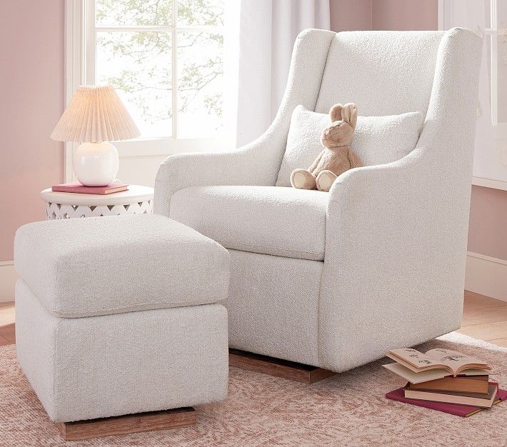 Merced Glider & Ottoman | Pottery Barn Kids