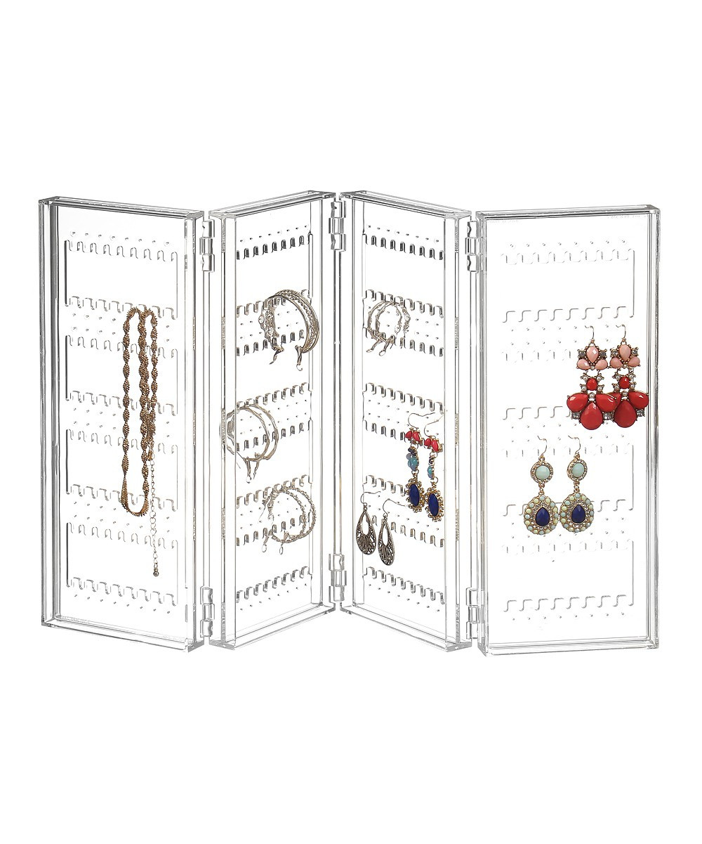 Home It Jewelry Boxes and Organizers - Acrylic Earring Organizer | Zulily
