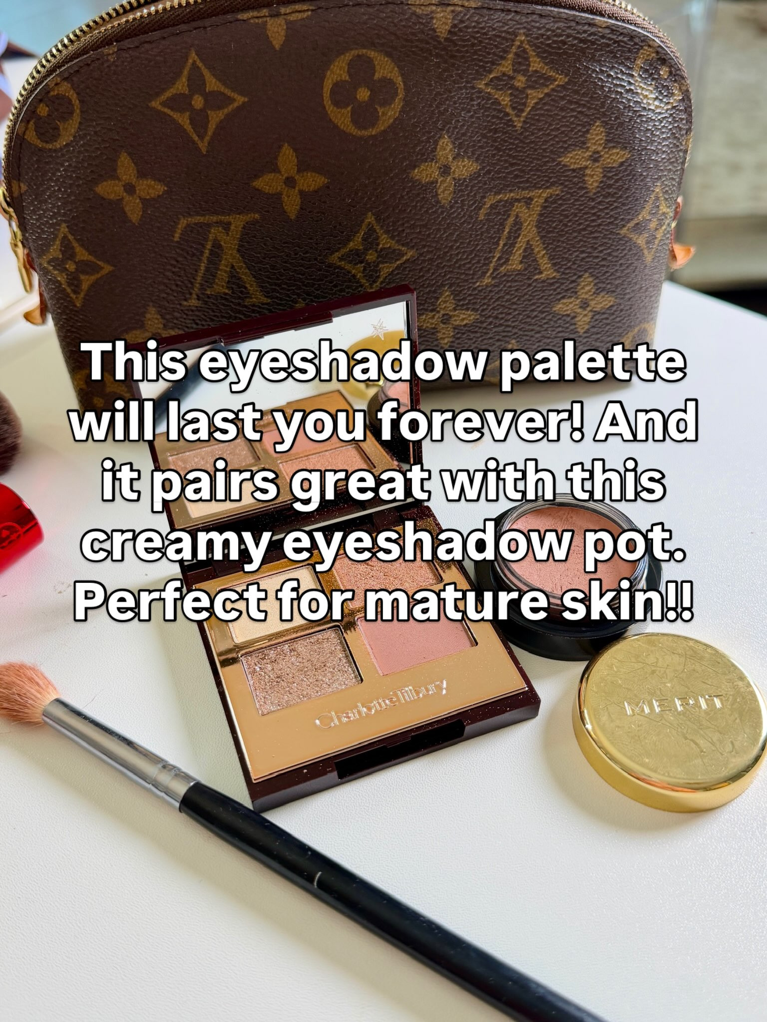 The best eyeshadow!
-
-
makeup, beauty, skincare, makeup over 40, makeup over 50, mature skin, grwm, sephora, ulta  

 #LTKgrwm #LTKmomlife #LTKBeauty