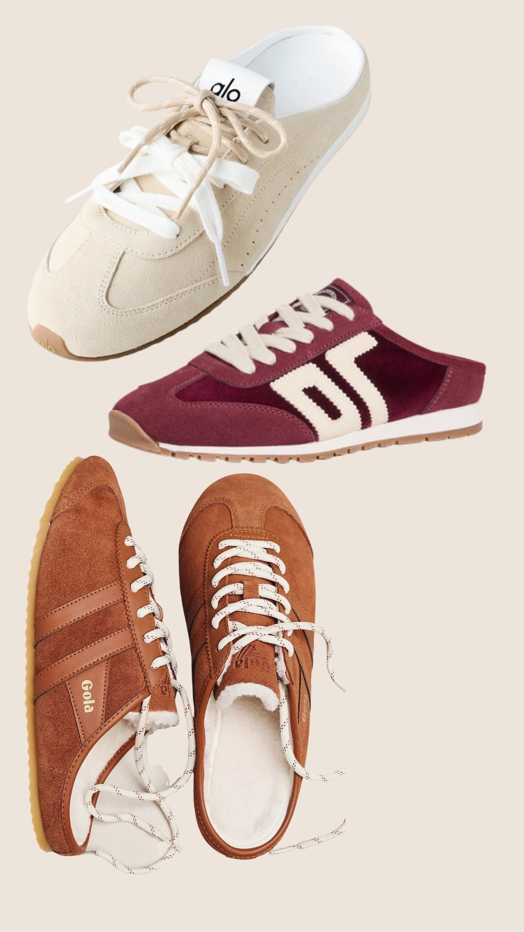 Backless sneaker mules