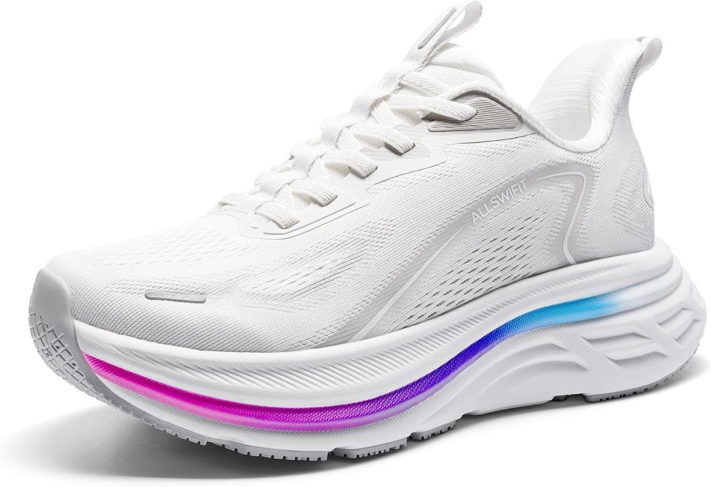 ALLSWIFIT Women's Slip On Walking Shoes Hands-Free Cushion Running Tennis Shoes Non-Slip Comforta... | Amazon (US)
