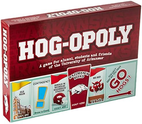 Late for the Sky University of Arkansas - Hogopoly | Amazon (US)