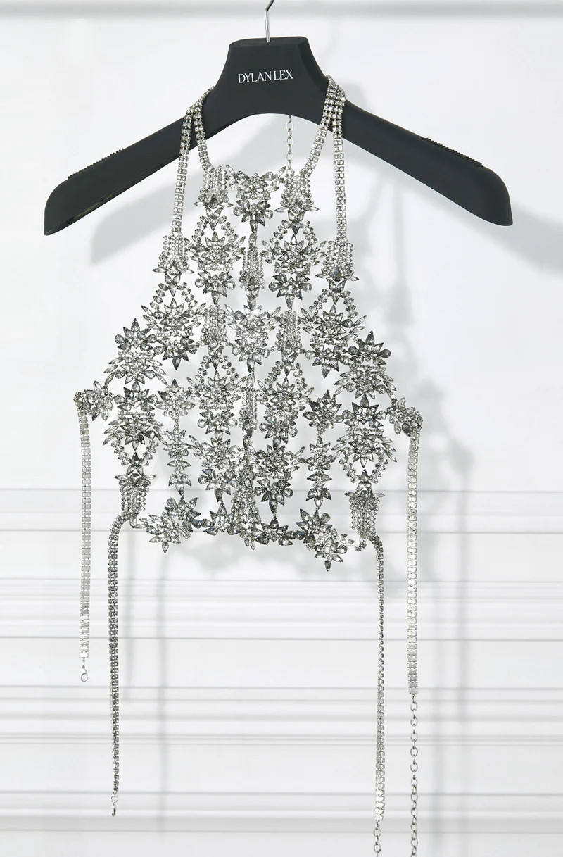 Ophelia Bejeweled Top | DYLANLEX