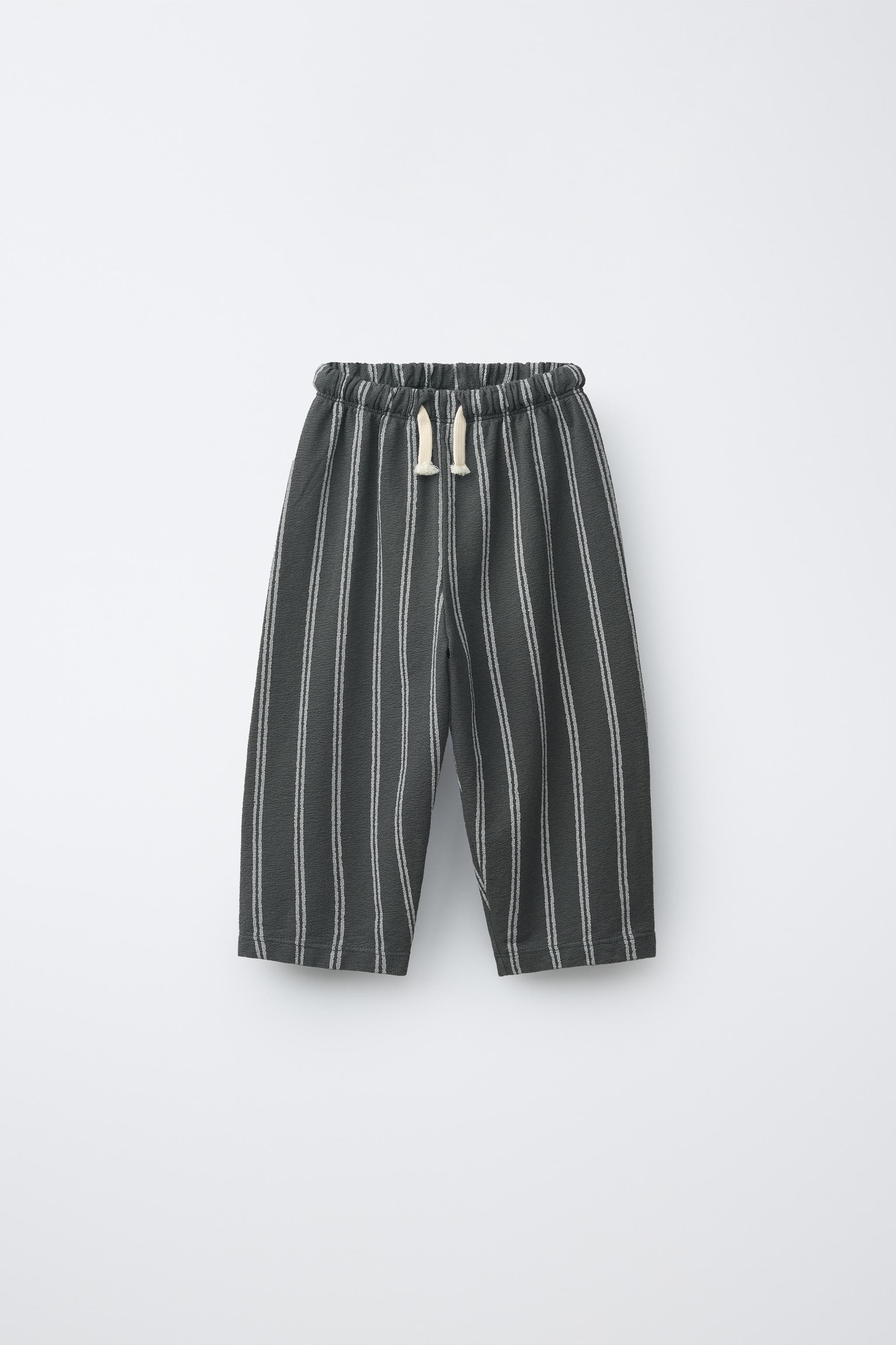 STRIPED RELAXED PANTS | Zara US