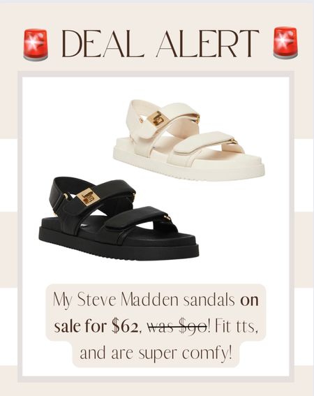 My Steve Madden sandals on sale! 

Lee Anne Benjamin 🤍

#LTKunder50 #LTKshoecrush #LTKsalealert