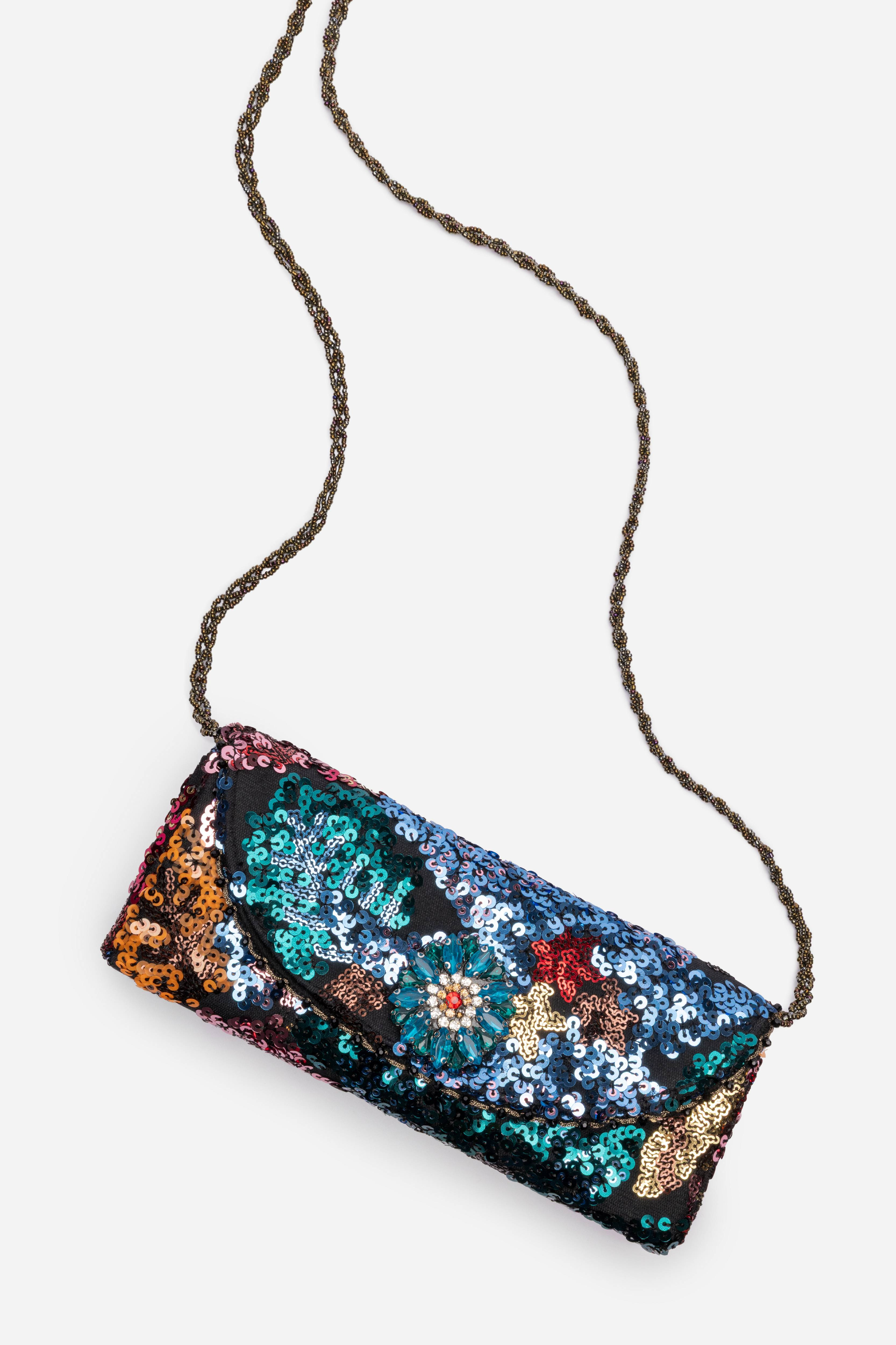 ROSALI SEQUIN CLUTCH
                                
                                    
      ... | Johnny Was