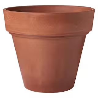 Traditional 16 in. x 13-1/2 in. Terra Cotta PSW Pot | The Home Depot