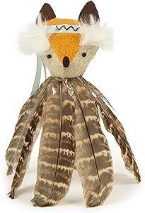 SmartyKat Toss-A-Fox Feather Toss & Chase Cat Toy, Randomly Selected Color - Brown OR White, One ... | Amazon (US)