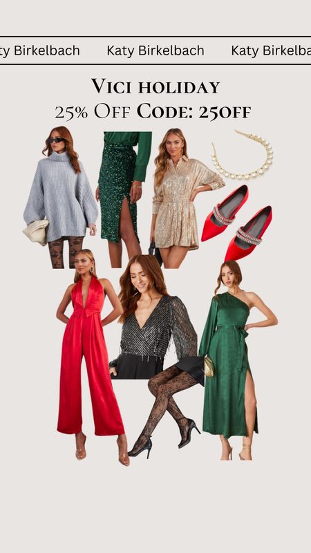 25% off at Vici with code 25OFF 
Vici has the perfect holiday outfits for any party this season! 

#LTKsalealert #LTKparties #LTKHoliday