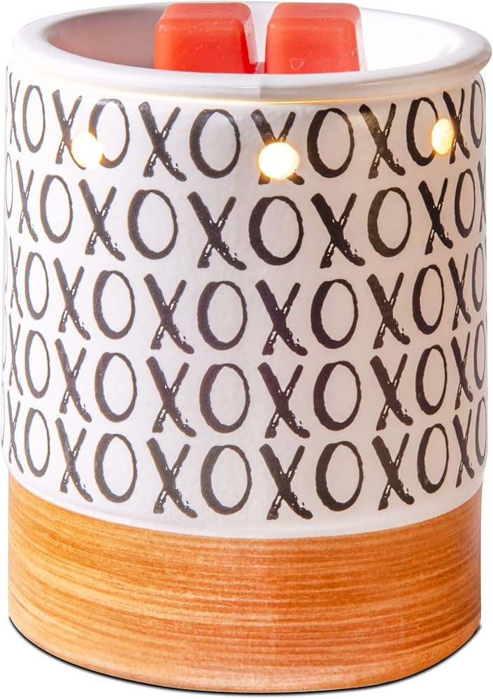 Scentsationals Wax Melt Warmer for Scented Melts - XOXO - Candle Melter for Fragrance Cubes and T... | Amazon (US)