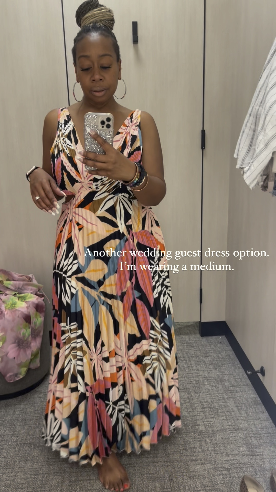 Another wedding guest dress option from  Nordstrom. I’m wearing a medium! 👗
#weddingguestdress #maxidress

#LTKSaleAlert #LTKWedding #LTKVideo