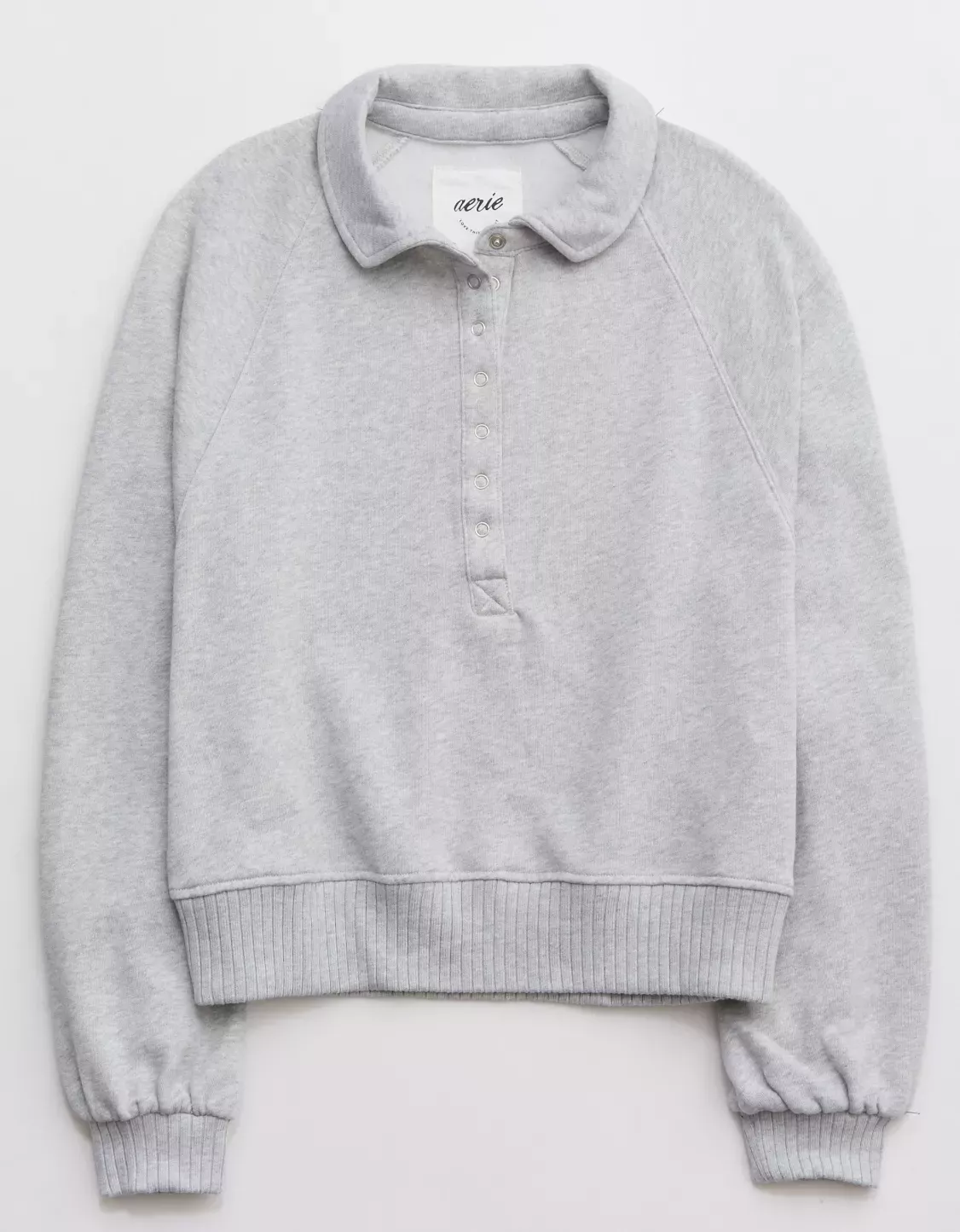 Aerie Quarter Snap Sweatshirt curated on LTK