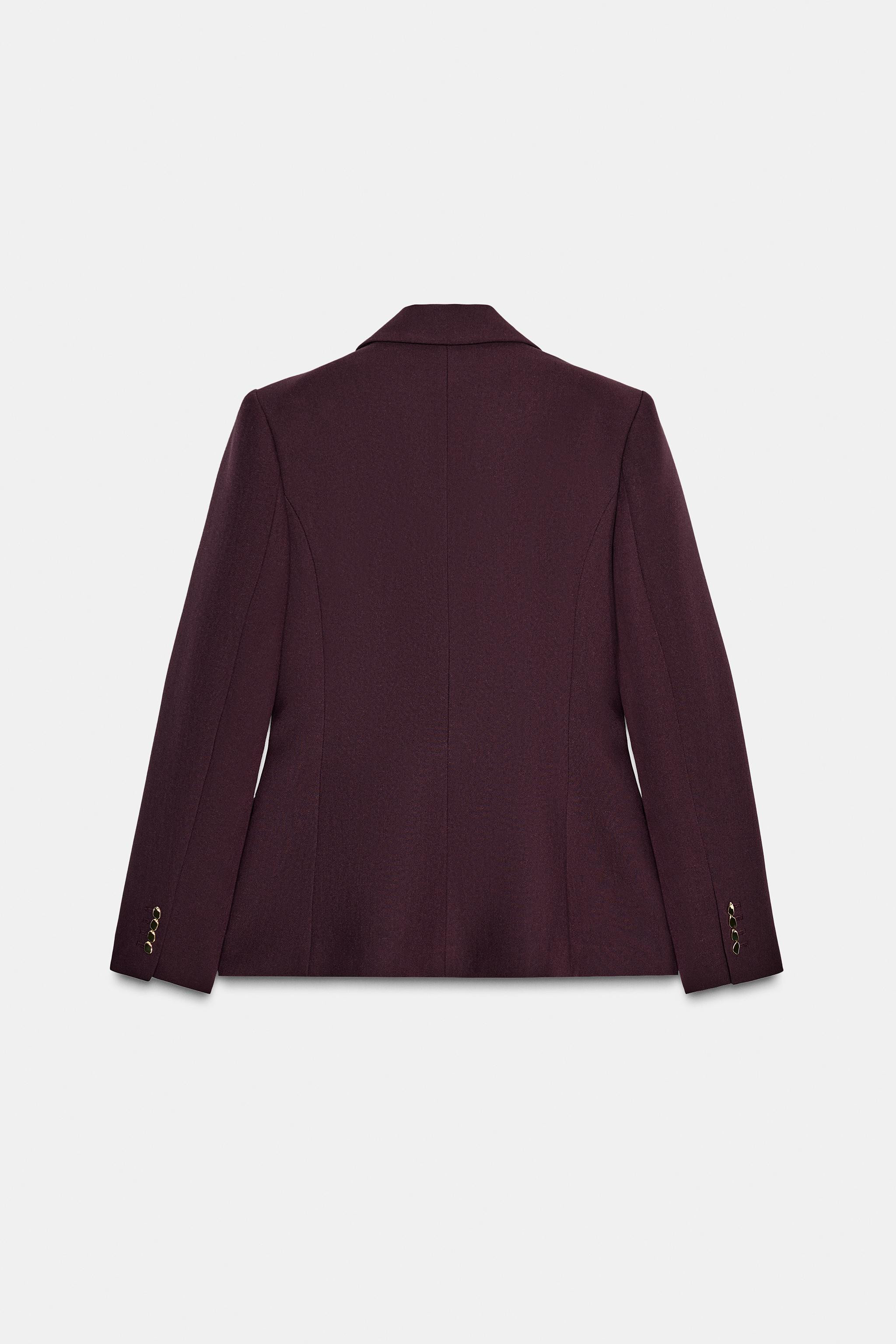 TAILLIERTER BLAZER MIT SCHULTERPOLSTERN | Zara DE